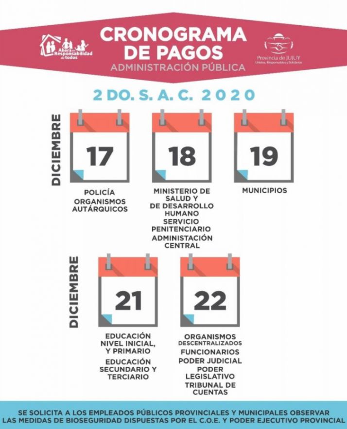 Comienza hoy el calendario de pagos del aguinaldo para la ...