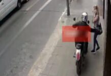 VIDEO: Una mujer muere de un paro cardíaco tras ser asaltada por motochorro