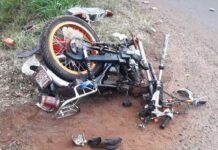 Iban dos jujeños en moto, perdieron el control y chocaron contra un contenedor: un muerto
