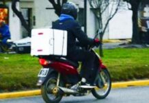 Norteño fue a entregar un sándwich, se le trabó el timbre y el dueño le pegó un tiro