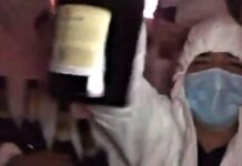 Armaron terrible fiesta clandestina y bailaron disfrazados con ‘mamelucos de médicos’