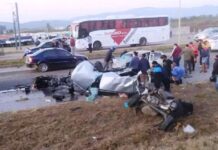 Cuatro muertos en un brutal choque frontal en Jujuy