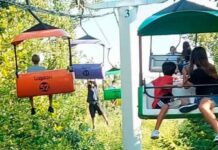 Tragedia: un hombre murió tras caerse de un teleférico desde 15 metros
