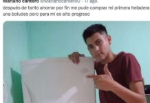 Se hizo “famoso” por la emoción que mostró al comprarse su primera heladera y ahora recibió un sorpresivo regalo