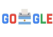 El doodle de Google para celebrar las elecciones legislativas