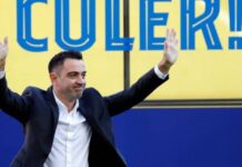 Xavi fue presentado como nuevo DT del Barcelona ante 10 mil fanáticos