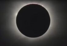 Así fue el eclipse solar total de este sábado visto desde la Antártida
