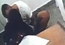 Escándalo: una jueza y un condenado a perpetua por matar a un policía, a los besos en la cárcel