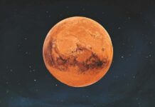 Marte: NASA encontró una curiosa huella en un cráter