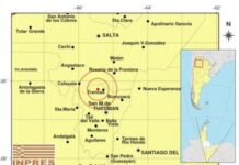 Fuerte sismo sacudió a Tucumán