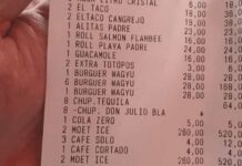 Comieron de todo en un bar, dejaron el comercio hecho un chiquero y cuando les llegó la cuenta huyeron sin pagar