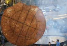 La torta frita más grande del mundo es argentina