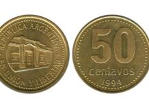 Cuáles son las monedas de 50 centavos que se venden por casi 5 mil pesos