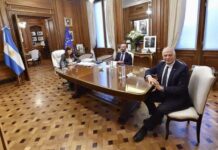 Cristina Kirchner recibió a representantes de la UE