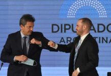 Massa apuntó contra Martín Guzmán por haber dejado un “desborde” fiscal