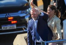 Lula da Silva llegó este domingo a la Argentina