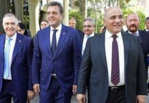 Massa habló de empezar una nueva etapa de unidad nacional y reivindicó a Raúl Alfonsín