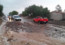 Cómo se encuentran las rutas tras la fuerte tormenta en La Quebrada