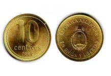 Pagan casi $200.000 por una moneda de 10 centavos en Argentina: ¿dónde venderla?